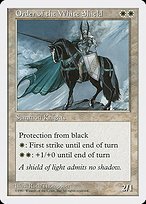 Glossy Finish Fifth Edition Order of the White Shield ( #49 )