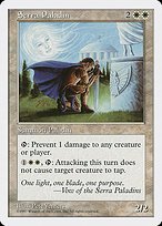 Glossy Finish Fifth Edition Serra Paladin ( #61 )
