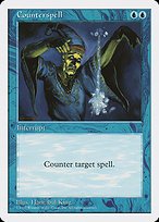Glossy Finish Fifth Edition Counterspell ( #77 )