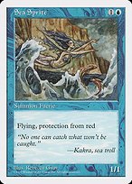 Glossy Finish Fifth Edition Sea Sprite ( #120 )
