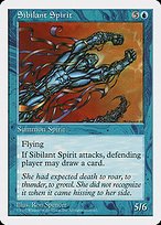 Glossy Finish Fifth Edition Sibilant Spirit ( #123 )