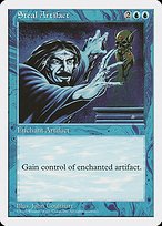 Glossy Finish Fifth Edition Steal Artifact ( #128 )