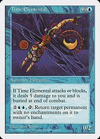 Glossy Finish Fifth Edition Time Elemental ( #129 )