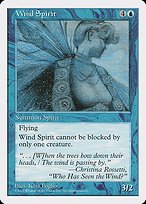 Glossy Finish Fifth Edition Wind Spirit ( #136 )