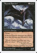 Glossy Finish Fifth Edition Abyssal Specter ( #139 )