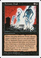 Glossy Finish Fifth Edition Animate Dead ( #140 )