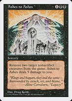 Glossy Finish Fifth Edition Ashes to Ashes ( #141 )