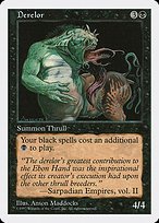 Glossy Finish Fifth Edition Derelor ( #155 )