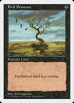 Glossy Finish Fifth Edition Evil Presence ( #160 )