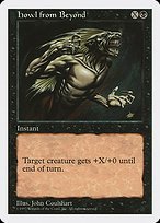 Glossy Finish Fifth Edition Howl from Beyond ( #168 )