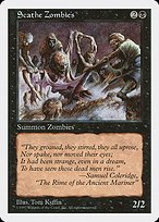 Glossy Finish Fifth Edition Scathe Zombies ( #192 )