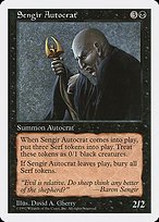 Glossy Finish Fifth Edition Sengir Autocrat ( #193 )