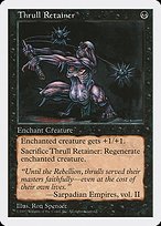 Glossy Finish Fifth Edition Thrull Retainer ( #198 )