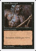 Glossy Finish Fifth Edition Unholy Strength ( #201 )