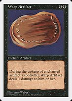 Glossy Finish Fifth Edition Warp Artifact ( #204 )