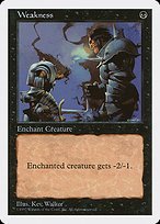 Glossy Finish Fifth Edition Weakness ( #205 )