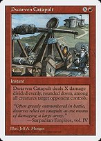 Glossy Finish Fifth Edition Dwarven Catapult ( #220 )