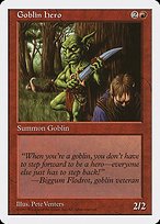 Glossy Finish Fifth Edition Goblin Hero ( #235 )