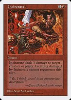 Glossy Finish Fifth Edition Incinerate ( #242 )