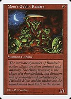 Glossy Finish Fifth Edition Mons's Goblin Raiders ( #251 )