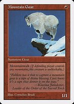Glossy Finish Fifth Edition Mountain Goat ( #252 )
