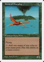 Glossy Finish Fifth Edition Birds of Paradise ( #280 )