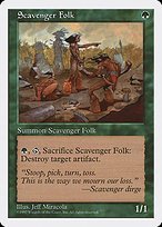 Glossy Finish Fifth Edition Scavenger Folk ( #323 )