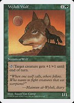 Glossy Finish Fifth Edition Wyluli Wolf ( #345 )
