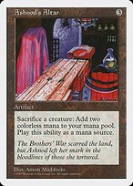 Glossy Finish Fifth Edition Ashnod's Altar ( #349 )