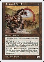 Glossy Finish Fifth Edition Clockwork Steed ( #357 )