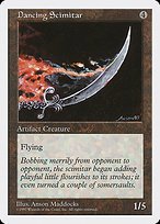 Glossy Finish Fifth Edition Dancing Scimitar ( #362 )