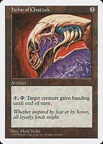 Glossy Finish Fifth Edition Helm of Chatzuk ( #376 )