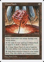 Glossy Finish Fifth Edition Mana Vault ( #388 )