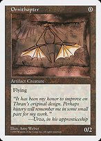 Glossy Finish Fifth Edition Ornithopter ( #393 )