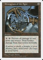 Glossy Finish Fifth Edition Pentagram of the Ages ( #394 )