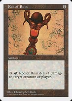Glossy Finish Fifth Edition Rod of Ruin ( #396 )