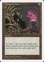 Glossy Finish Fifth Edition Throne of Bone ( #403 )