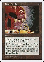 Glossy Finish Fifth Edition Time Bomb ( #404 )