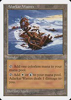 Glossy Finish Fifth Edition Adarkar Wastes ( #410 )