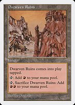 Glossy Finish Fifth Edition Dwarven Ruins ( #415 )