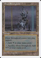 Glossy Finish Fifth Edition Ebon Stronghold ( #416 )