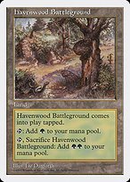 Glossy Finish Fifth Edition Havenwood Battleground ( #417 )