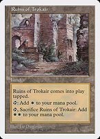 Glossy Finish Fifth Edition Ruins of Trokair ( #422 )