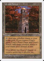 Glossy Finish Fifth Edition Urza's Tower ( #429 )