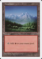 Glossy Finish Fifth Edition Mountain ( #443 )