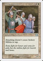 Matte Finish Classic Sixth Edition Ardent Militia ( #3 )