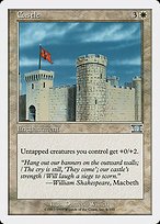 Matte Finish Classic Sixth Edition Castle ( #6 )