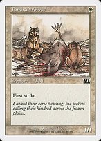 Matte Finish Classic Sixth Edition Tundra Wolves ( #48 )