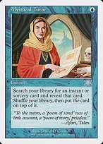 Matte Finish Classic Sixth Edition Mystical Tutor ( #83 )