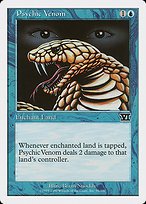 Matte Finish Classic Sixth Edition Psychic Venom ( #91 )